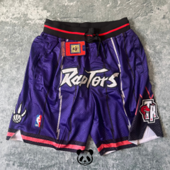 SHORT IMPORTADO NBA TORONTO RAPTORS VIOLETA en internet
