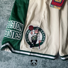 SHORT IMPORTADO NBA BOSTON CELTICS CREAM - comprar online