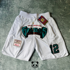 SHORT IMPORTADO NBA VANCOUVER GRIZZLIES MORANT 12 BLANCO en internet