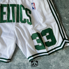 SHORT IMPORTADO NBA BOSTON CELTICS BIRD 33 BLANCO - comprar online