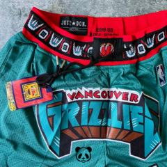 SHORT IMPORTADO NBA VANCOUVER GRIZZLIES VERDE - Kophiphi Shop