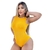 Body Feminino Malha Ribana Amarelo Regata Lisa na internet