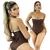 Body Feminino Malha Ribana Marrom Tomara que Caia - comprar online