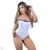 Body Feminino Malha Ribana Branco Tomara que Caia - comprar online