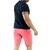 Bermuda Jeans Masculina Destroyed Rosa Salmão - loja online