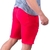 Bermuda Jeans Masculina Vermelha com Detalhes Destroyed - Magazine Holanda