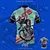 Arte camisa de ciclista mtb