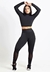 Conjunto Cropped Manga Longa Gola Alta e Calça Legging Conjunto Fitness | REF: LX115 na internet