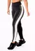 Calça Legging Preto com Listra Dupla na Lateral Fitness | REF: MTF5/SV48