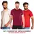 Kit 3 Camisas Masculina Lisa Algodão Premium - Loja Ofertas do TON