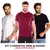 Kit 3 Camisas Masculina Lisa Algodão Premium - Loja Ofertas do TON