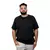 Kit 2 Camisas Plus Size Masculina Lisa Algodão Premium - loja online
