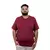 Kit 2 Camisas Plus Size Masculina Lisa Algodão Premium
