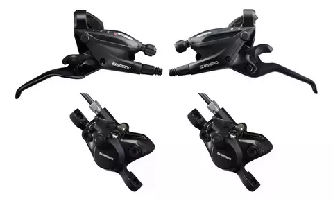 Frenos Hidráulicos + Shifters Shimano Ef505 3x7 Vel Mtb