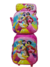 MOCHILA CHICA CON CARRO DOBLE RUEDA + LUNCHERA + CARTUCHERA FRENTE CON RELIEVE MCH-24