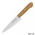 CUCHILLA LINEA ACERO AL CARBON N7 MANGO MADERA TRAMONTINA