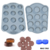 MOLDE DE SILICONA PARA BOMBONES MINI ALFAJORES VELAS