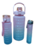 SET X 3 BOTELLAS MOTIVACIONALES B2 - Minay Power Girl - L&G