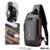MOCHILA ANTIRROBO DE PECHO IMPERMEABLE