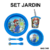 SET DE JARDIN PERSONAJES 4PCS