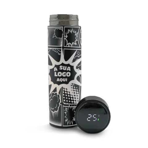 SQUEEZE COM TERMOMETRO LED