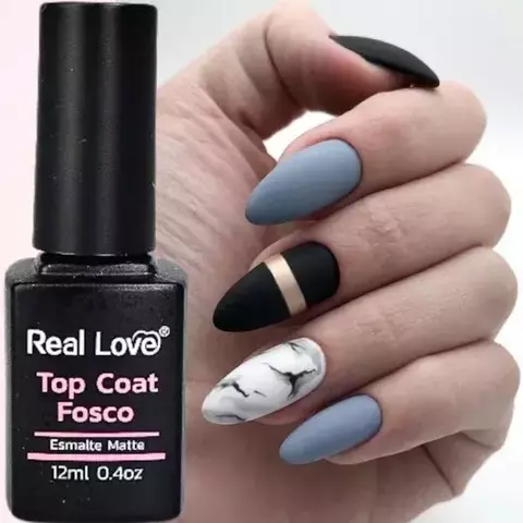 Top Coat Fosco Real Love 12ml