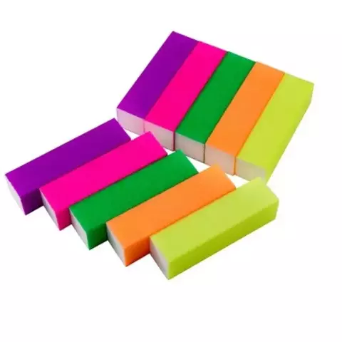 Lixa Bloco Polidora Coloridas
