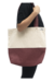 BOLSA TOTE BAG LONA E COURO ECOLOGICO - comprar online