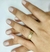 Aliança Semijoia Banhada a Ouro Brilhante com 3 linhas lisas na internet