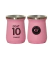 Mate de acero inoxidable con diseño GOAT 10 LUSTOFF