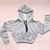 Buzo Basico Gris - talle S