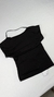 Top espalda descubierta Negro - Stradivarius talla XS