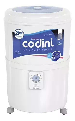 Lavarropas Codini Silent 10kg 6 programas de lavado OFERTA LIQUIDACIÓN