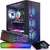 STGAubron Computadora de escritorio para juegos, Intel Core I7 3.4 GHz hasta 3.9 GHz, Radeon RX 580 8G GDDR5, 16G RAM, 512G SSD, WiFi, Bluetooth 5.0,