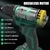 Taladro inalámbrico de 20 V, juego con 2 baterías y cargador, destornillador eléctrico de portabrocas de 3/8 pulgadas - comprar online