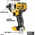 Imagen de DEWALT Kit combinado de herramientas de 20 V, juego de herramientas eléctricas inalámbricas de 4 herramientas con batería y cargador (DCK551D1M1)