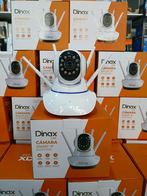 Cámara De Seguridad Ip Dinax 5 Antenas - wifi - micrófono Y parlante