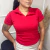 Blusa Polo Canelada Vermelho na internet