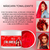 Tonalizante Vermelho Cereja Intenso S/ Amônia - Resultado 100% Natural 300g - comprar online