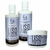 Kit Liso Perfeito Shampoo Condicionador e Máscara Hidratante - Efeito Progressiva 3x300g