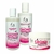 Kit Cachos Perfeitos Shampoo Condicionador e Máscara Hidratante 3x300g