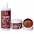 Kit Shampoo e Máscara Tonalizante Avelã Acobreado - Chocolate Morena Iluminada - Sem Amônia - 2x300ml