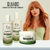 Kit Reconstrução e Hidratação Quiabo Shampoo Condicionador e Máscara Hidratante 3x300g - LA Cosméticos