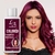 Shampoo Tonalizante Marsala Intenso Vinho - Sem Amônia - Resultado 100% Natural 300ml - comprar online