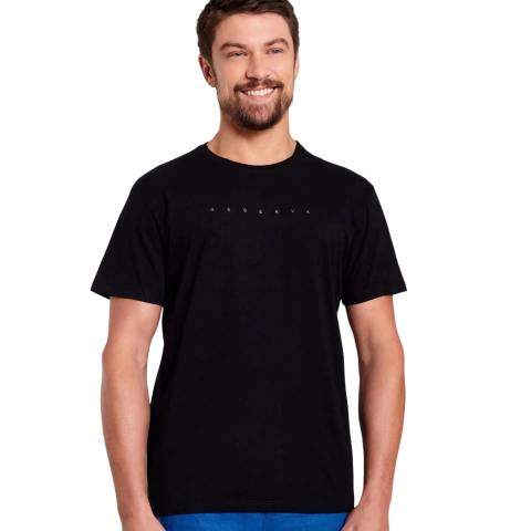 Camiseta Reserva Assinatura Preto - comprar online