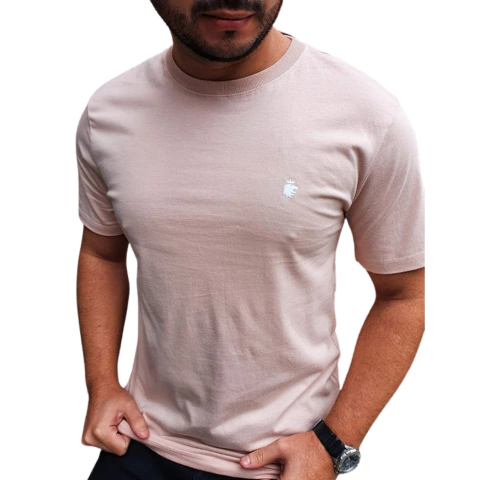 Camiseta Von der Volke Essentieel Rosê