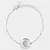 Pulseira com Impressão Digital Dupla Face | Corrente Grumet