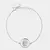 Pulseira com Impressão Digital Dupla | Corrente Cartier