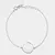 Pulseira com Impressão Digital Dupla | Corrente Cartier - comprar online