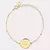 Pulseira com Escrita Manual | Corrente Grumet - comprar online